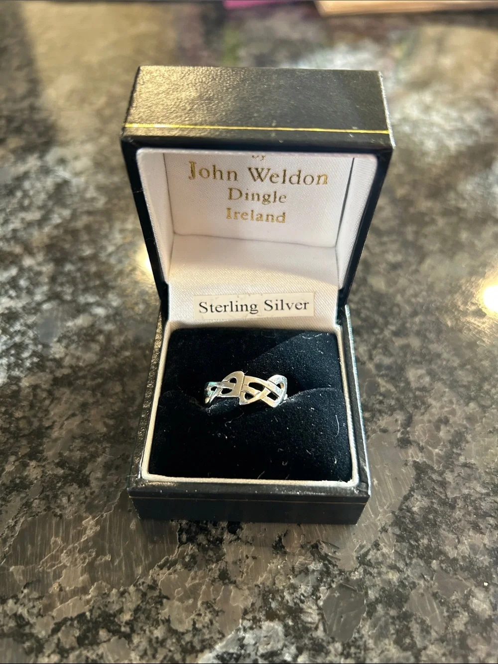 Sterling Silver Celtic Knot Ring - Silver